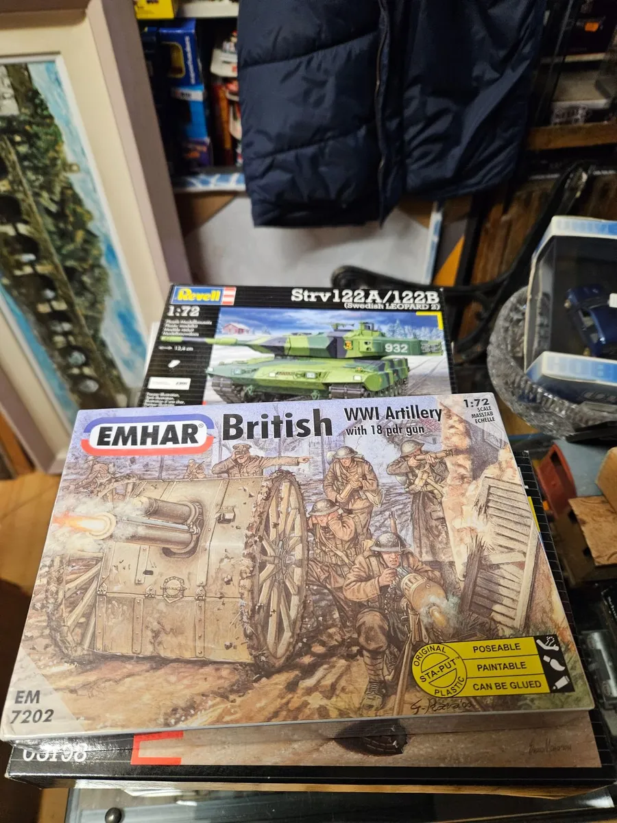 Airfix Emhar British WW1 Artillery