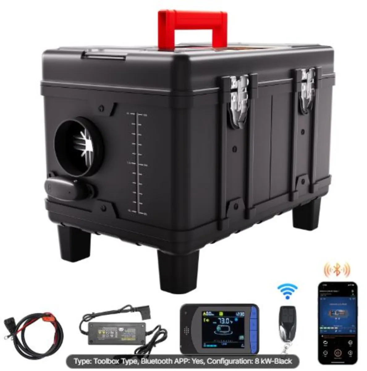 5-8KW Diesel Heater, 12V/24V All in One Diesel Air - Image 1