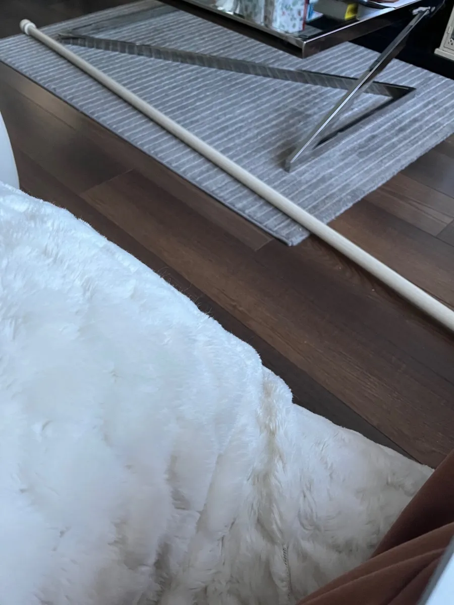 Wooden Curtain Pole / Wooden Tie Backs - Image 3