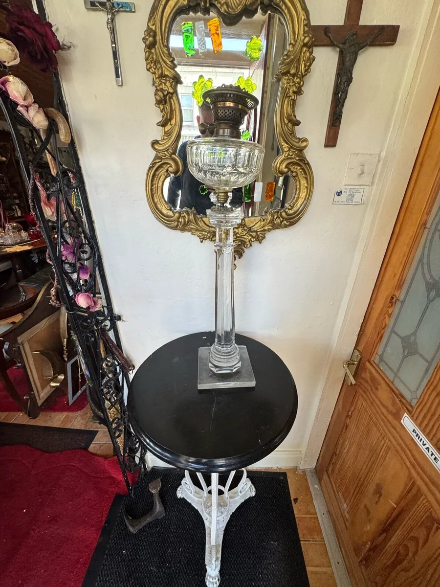 Waterford cut glass oil lamp - Image 2