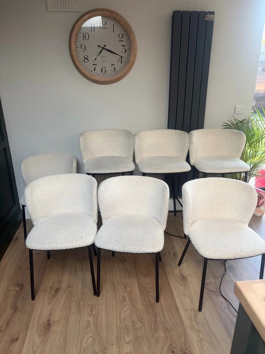 Kane home wool chairs and stools - Image 1