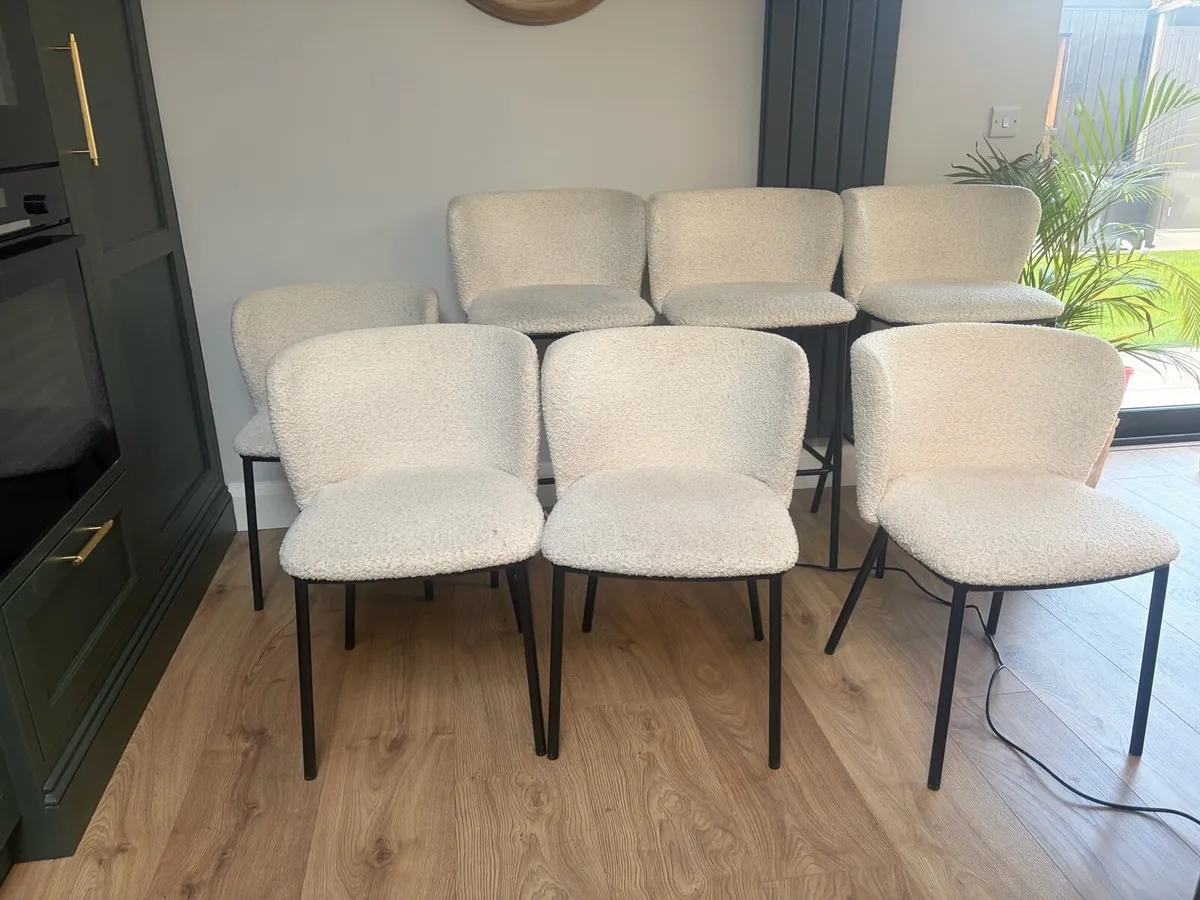 Kane home wool chairs and stools - Image 2