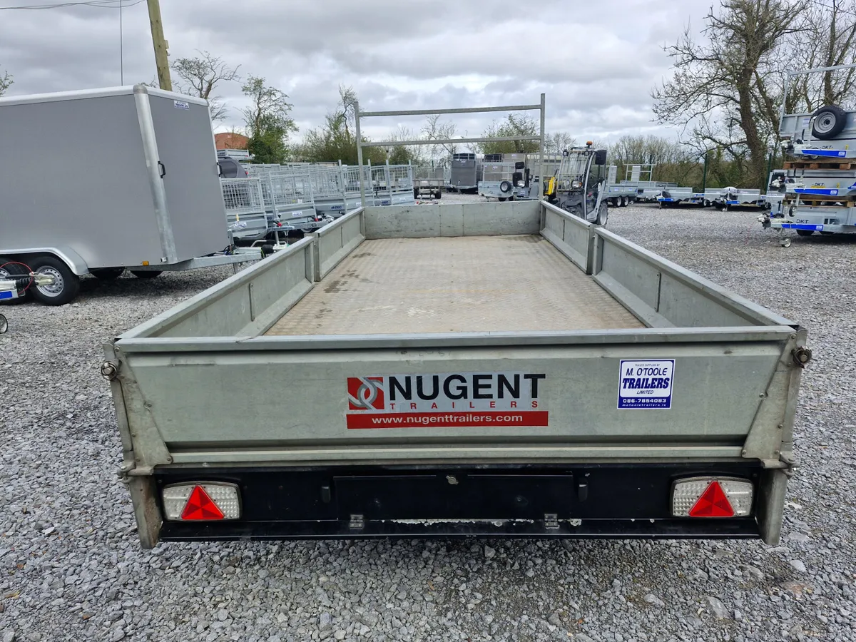 NUGENT  16' x 6'6" TRI AXLE  DROPSIDES TRAILER - Image 3