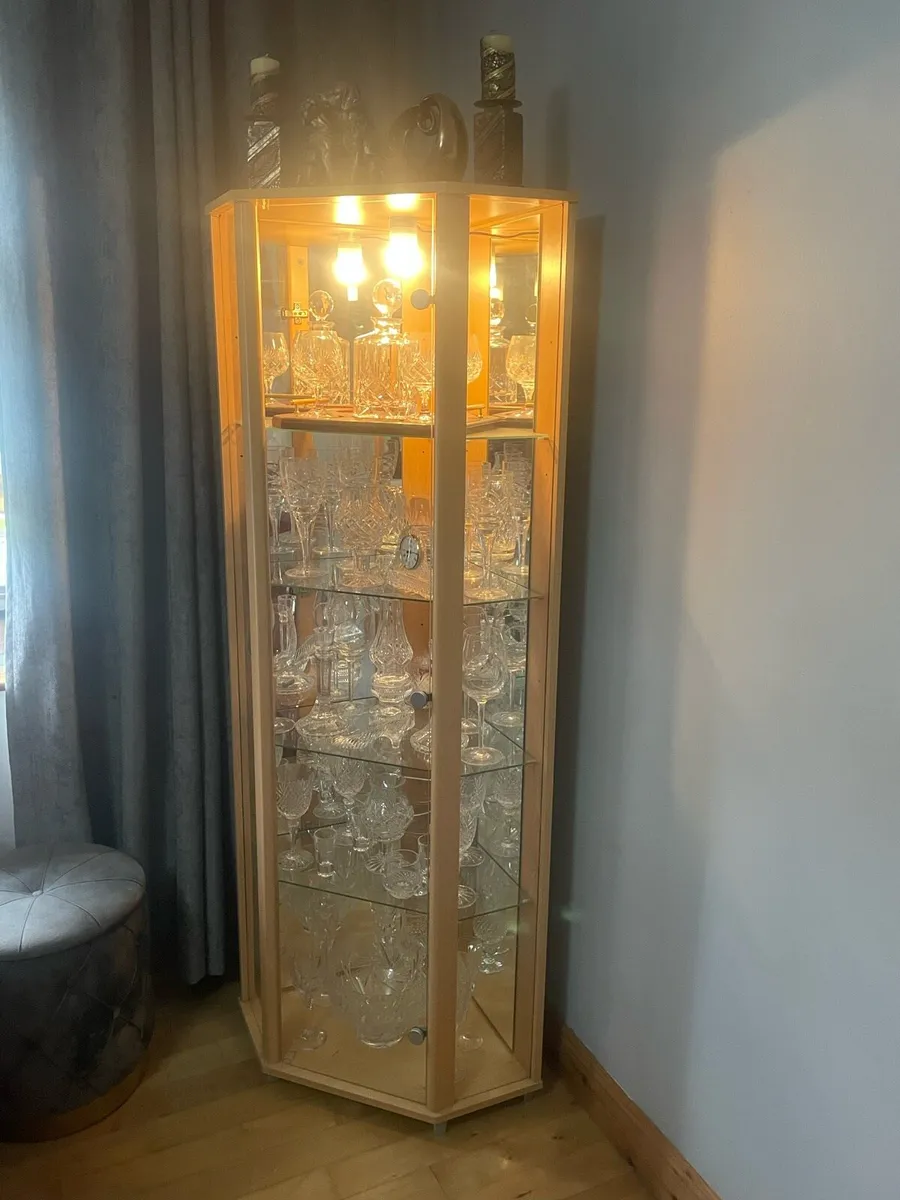 Glass Display Cabinet - Image 1