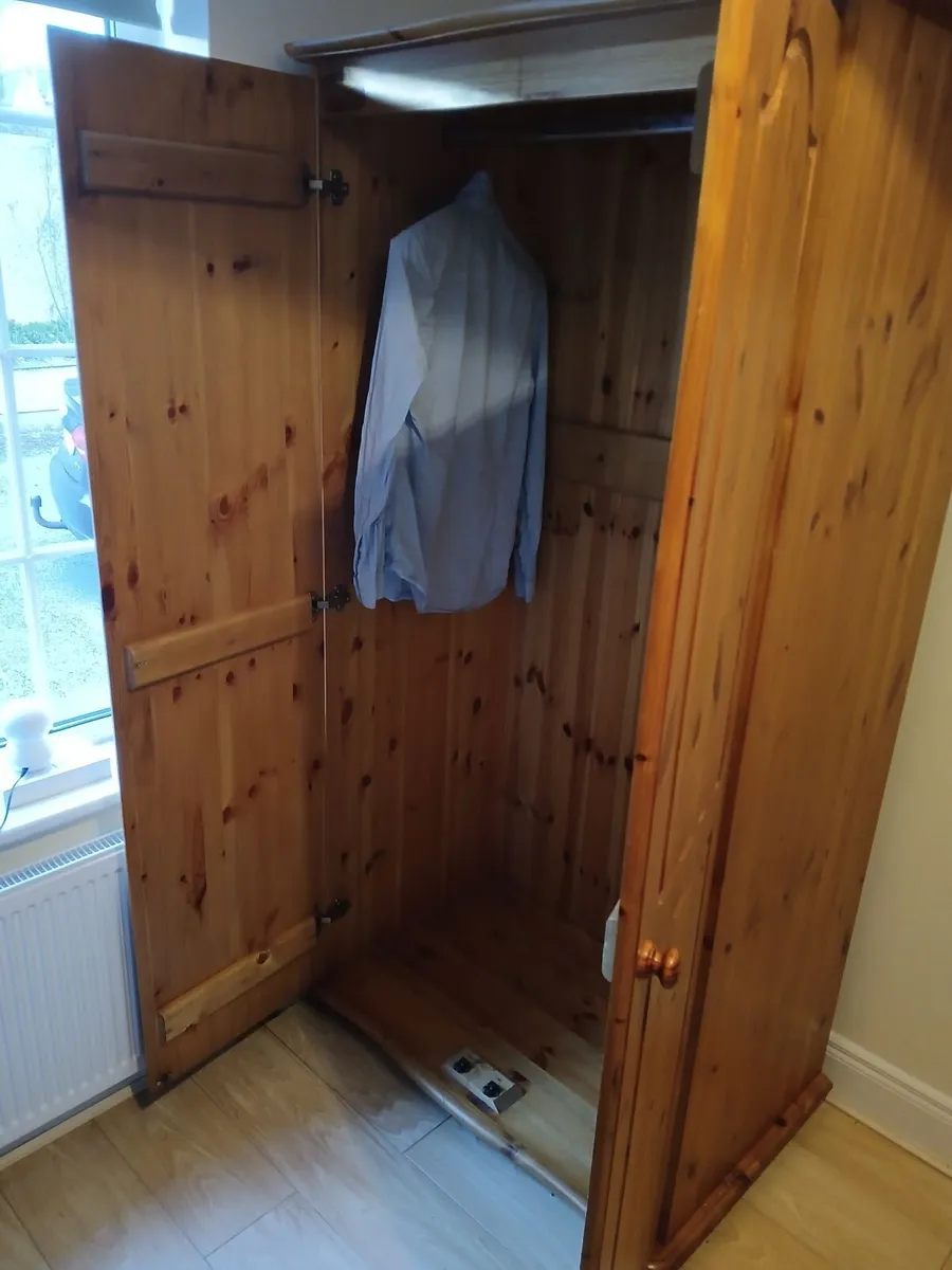 Solid PINE WARDROBE - Image 2