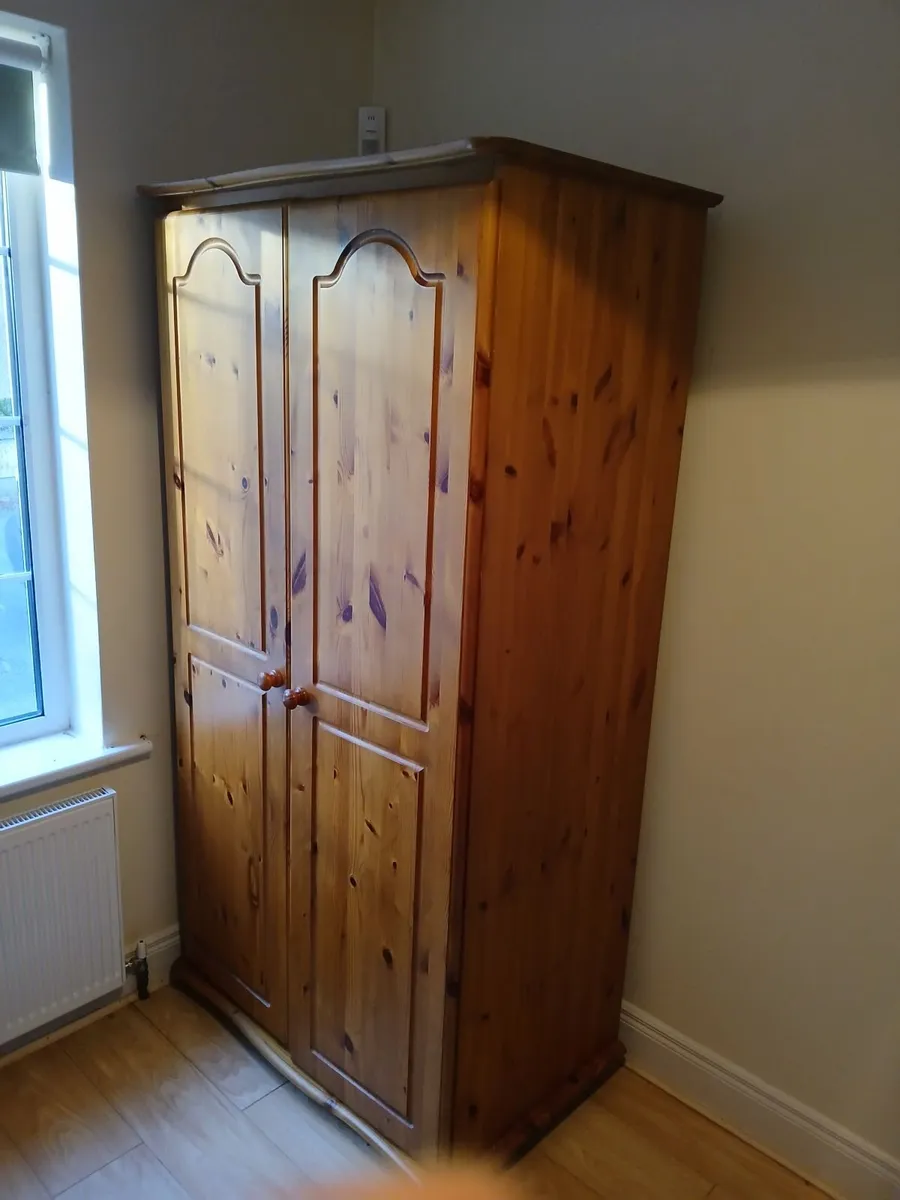 Solid PINE WARDROBE - Image 1