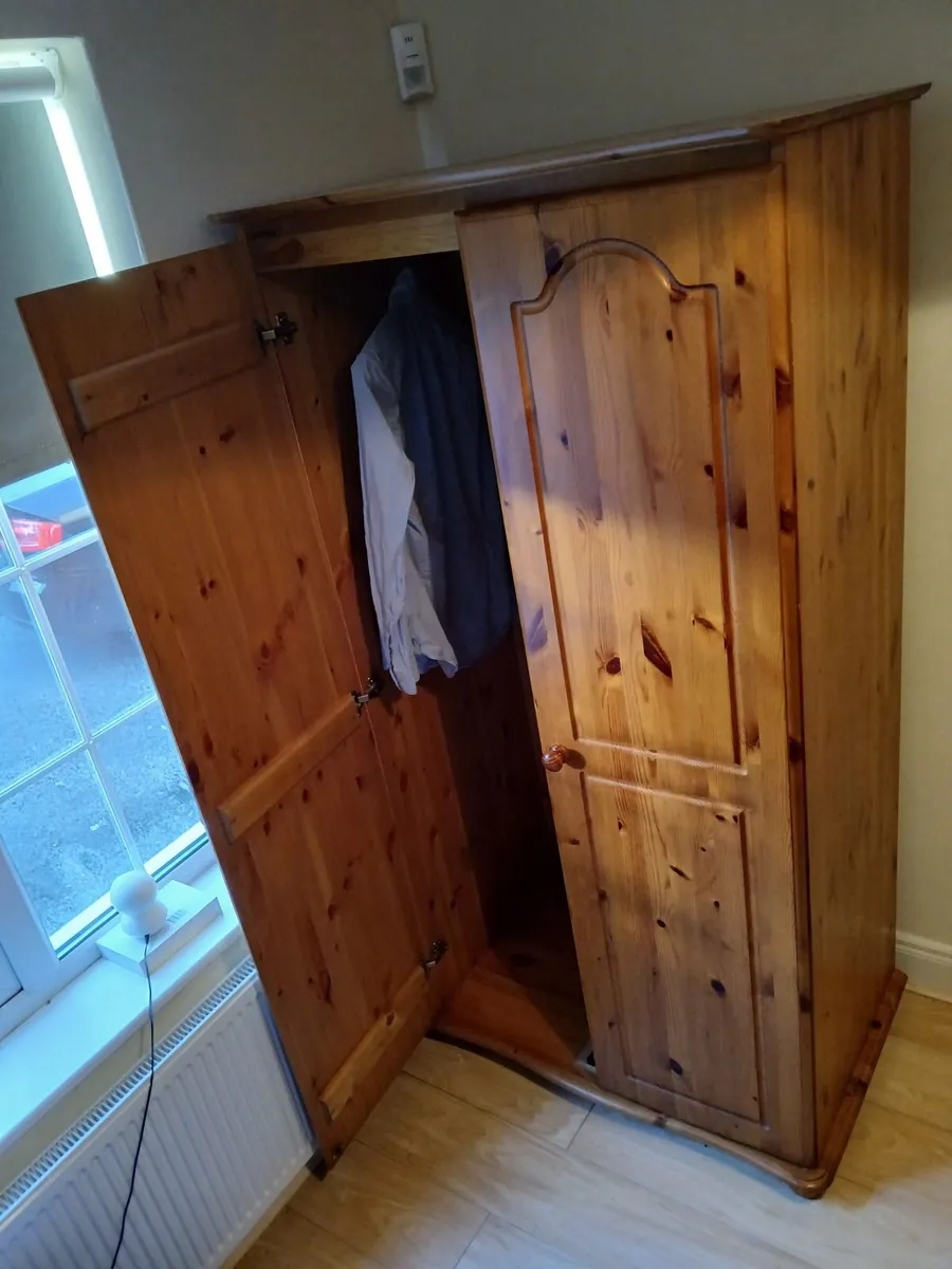 Solid PINE WARDROBE - Image 3
