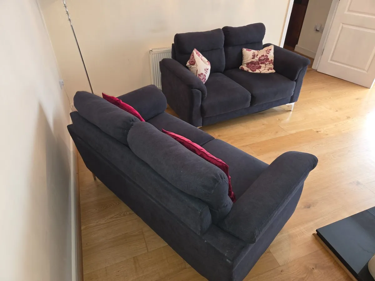 FREE - TWO 2 SEATER SOFAS - Image 1