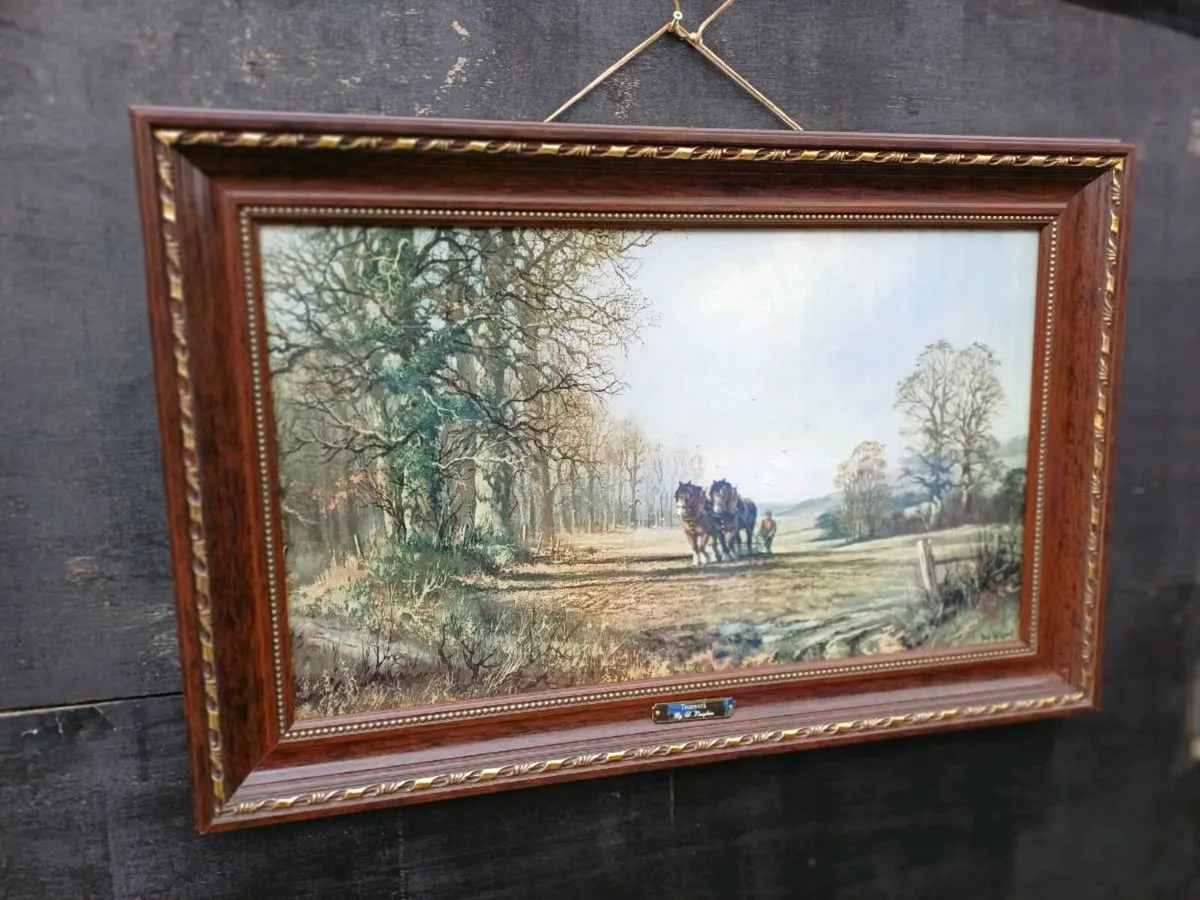 Large Vintage Collectible Picture - Image 4