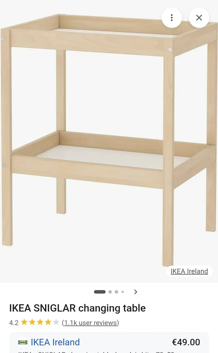 Ikea baby changing table - Image 2