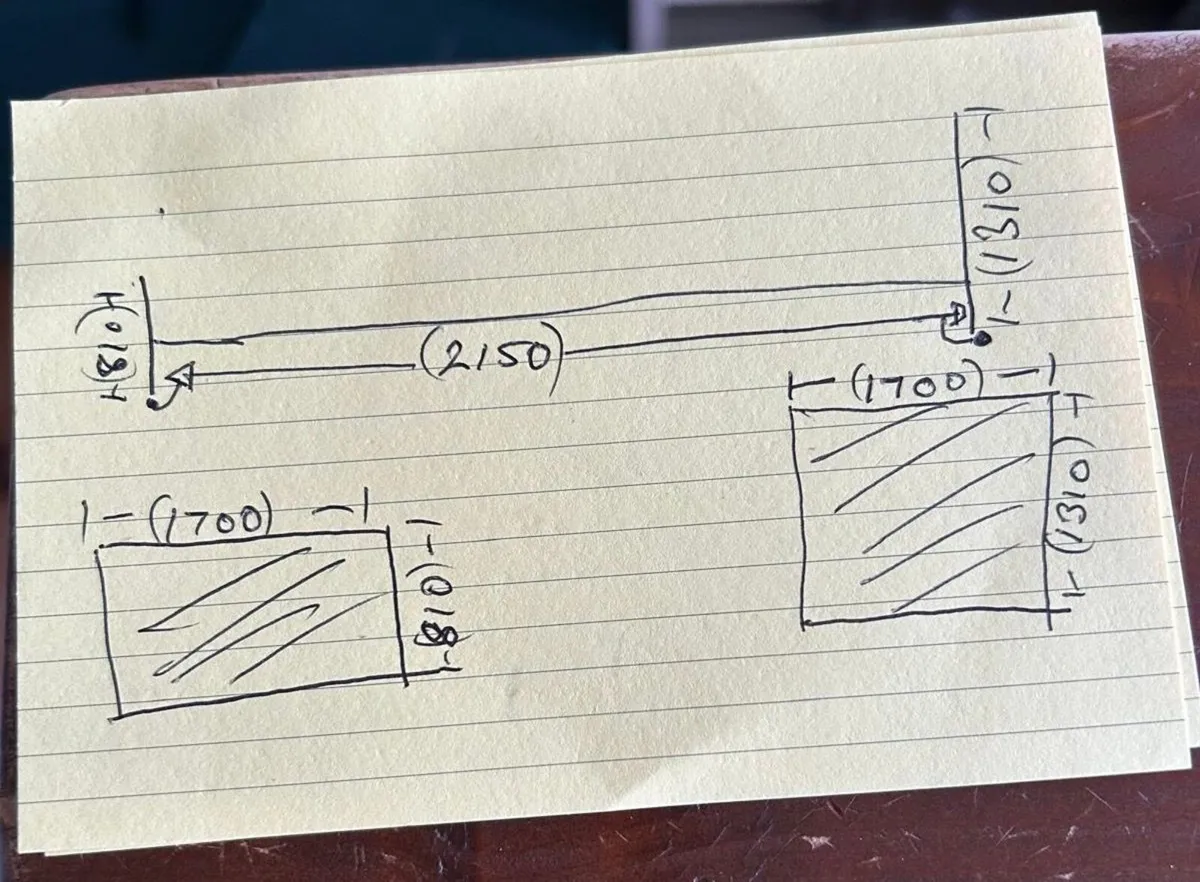 Solid timber king size bedframe - Image 3