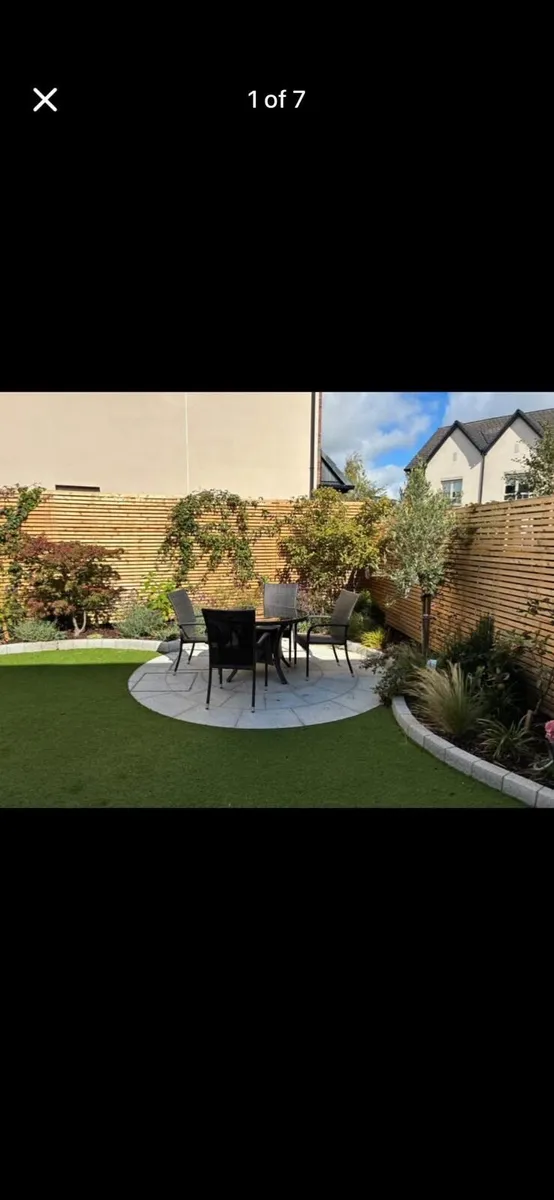 Rattan Garden Furniture with cushions - Image 4