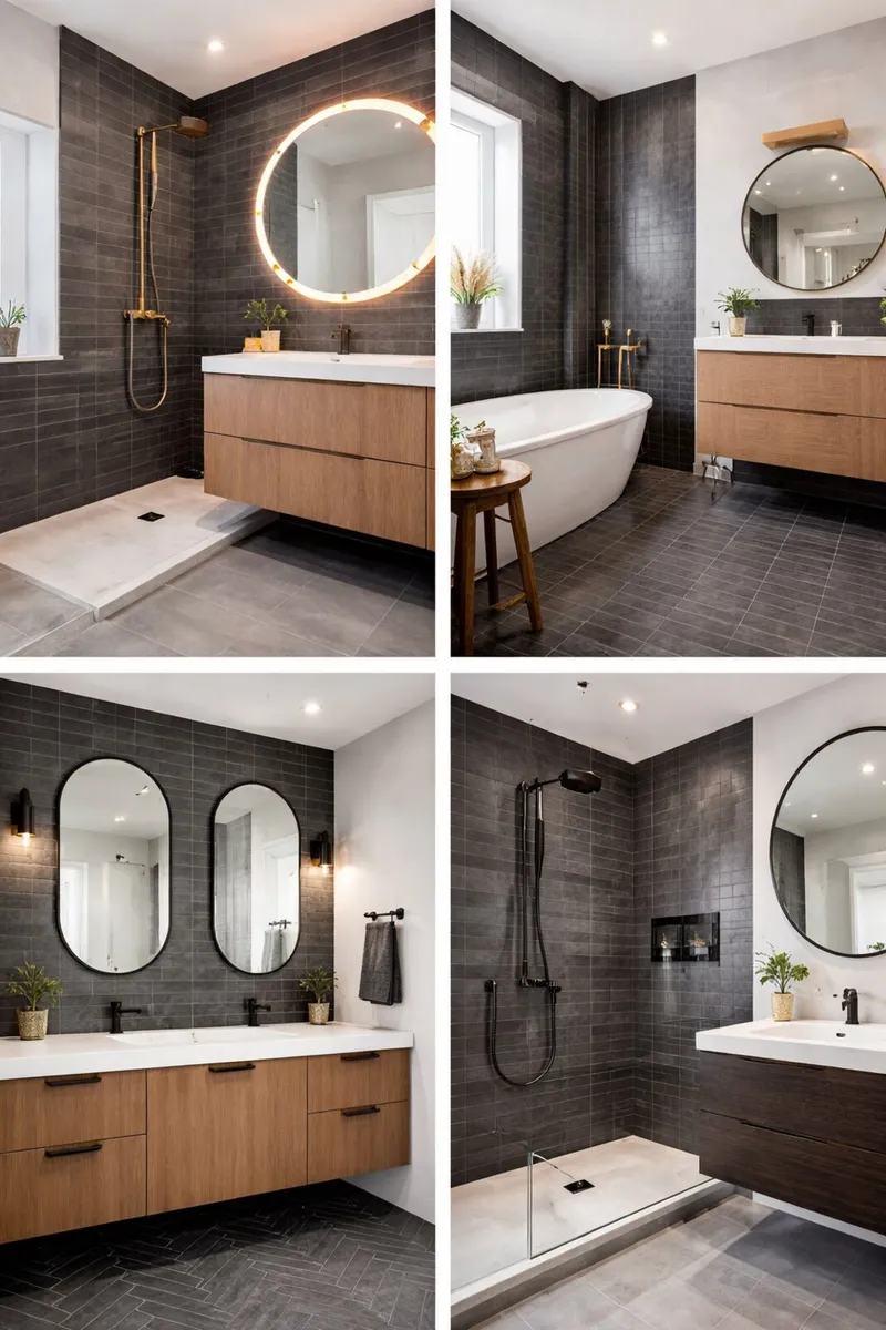 Equipe grey gloss tiles - Image 1