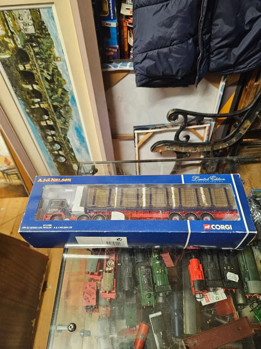 Corgi ERF Tractor Unit and Trailer with Log Load 1 - Image 1