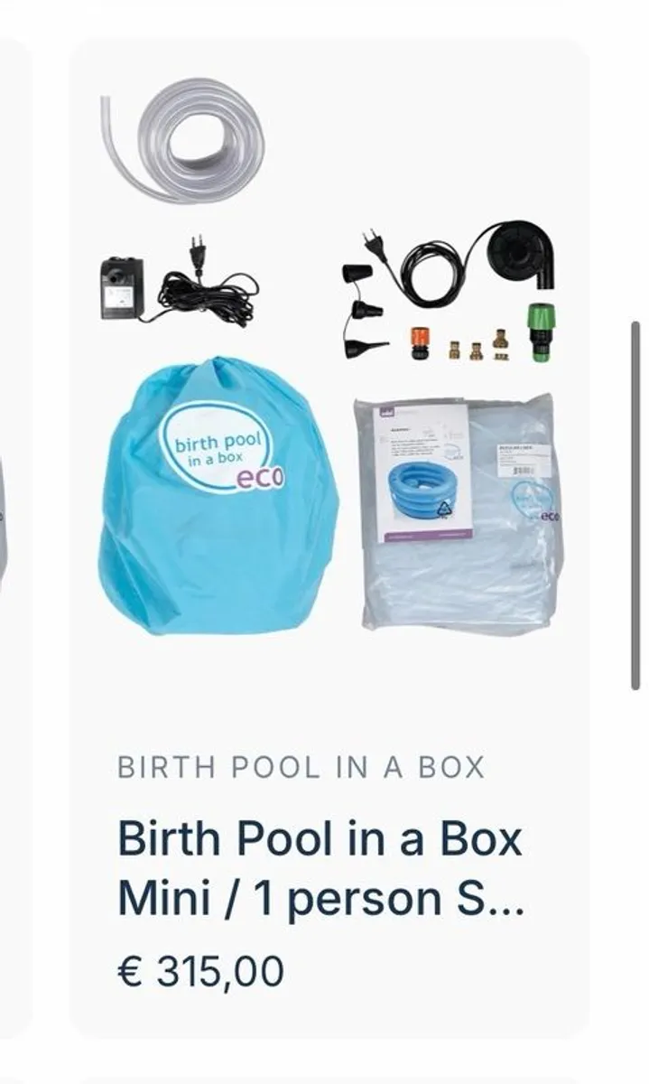 Birth Pool in a Box Mini / 1 person - Image 1