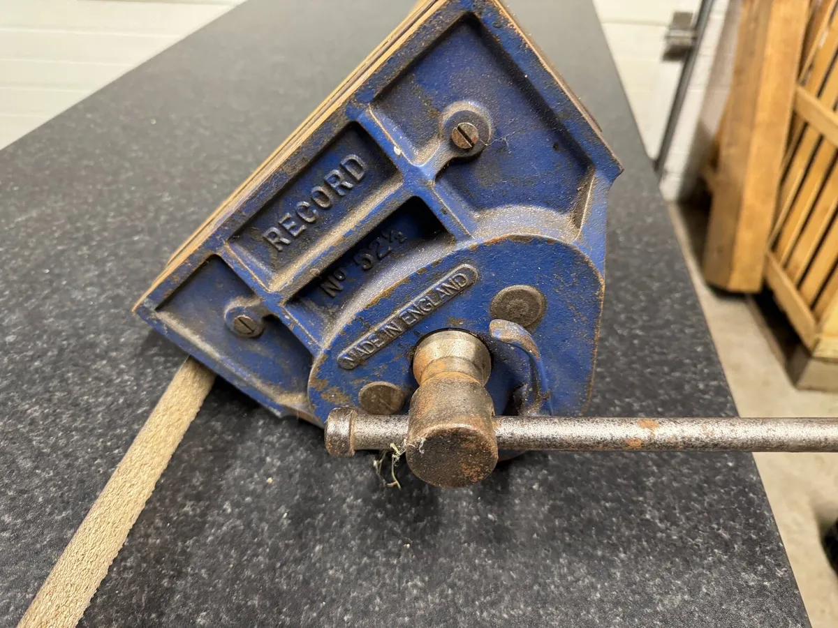 Woodwork bench vice - Image 4