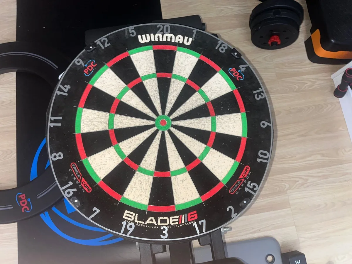 Winmau Blade 6 Triple Core Dartboard - Image 2