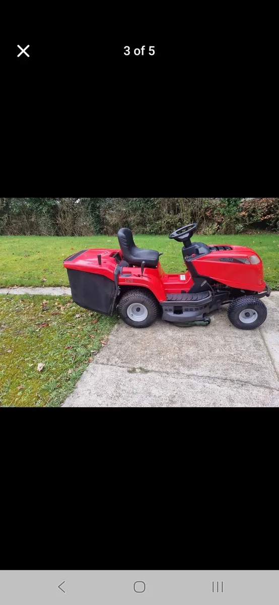 Mountfield petrol ride on lawnmower - Image 2