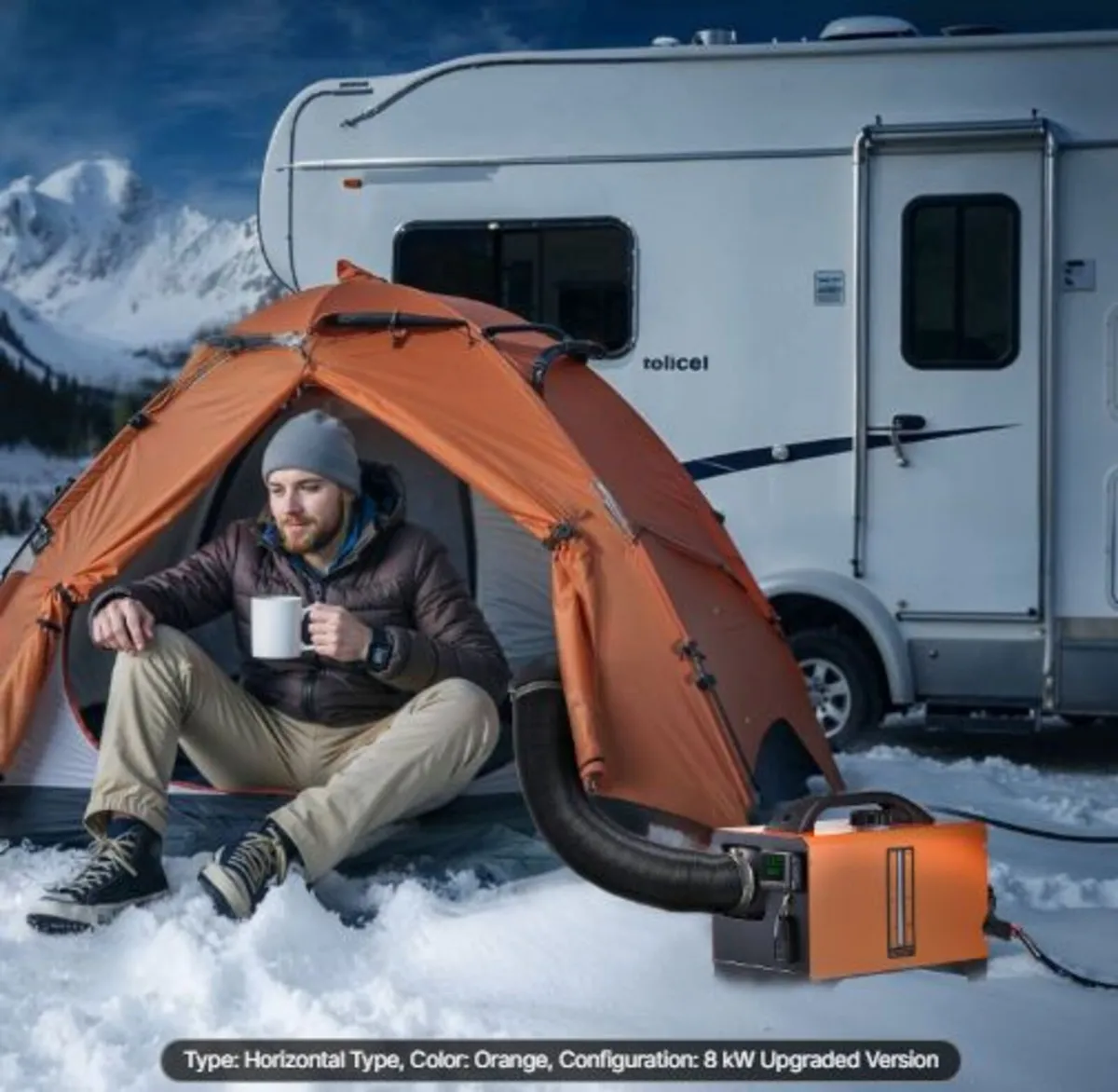 Diesel Air Heater, 12-24V 5-8KW, Fast Heating Die - Image 4