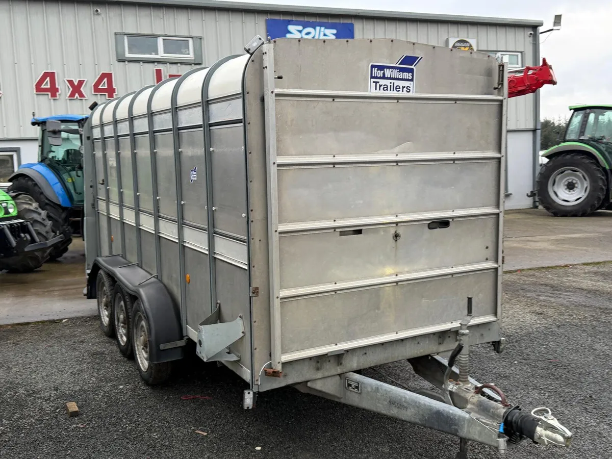 Ifor Williams 14x6 Livestock Trailer c/w Decks - Image 3