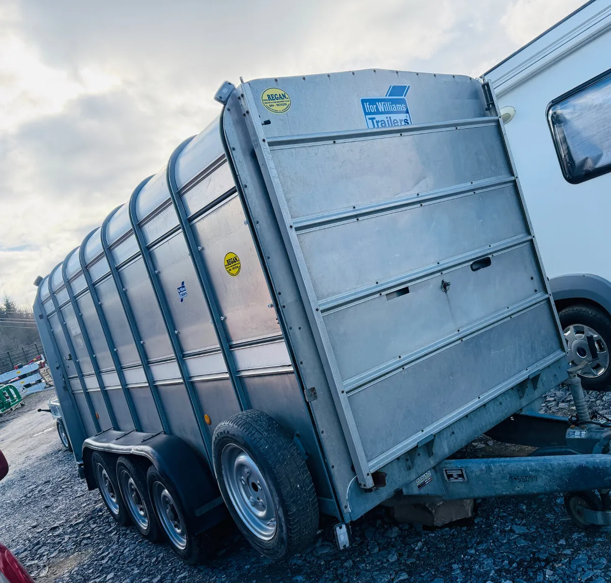 Ifor Williams 14x6 Livestock Trailer c/w Decks - Image 1