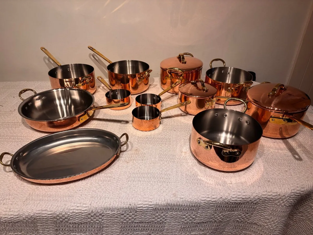 Premium Copper Cookware Set - Brand Lot B - Image 1