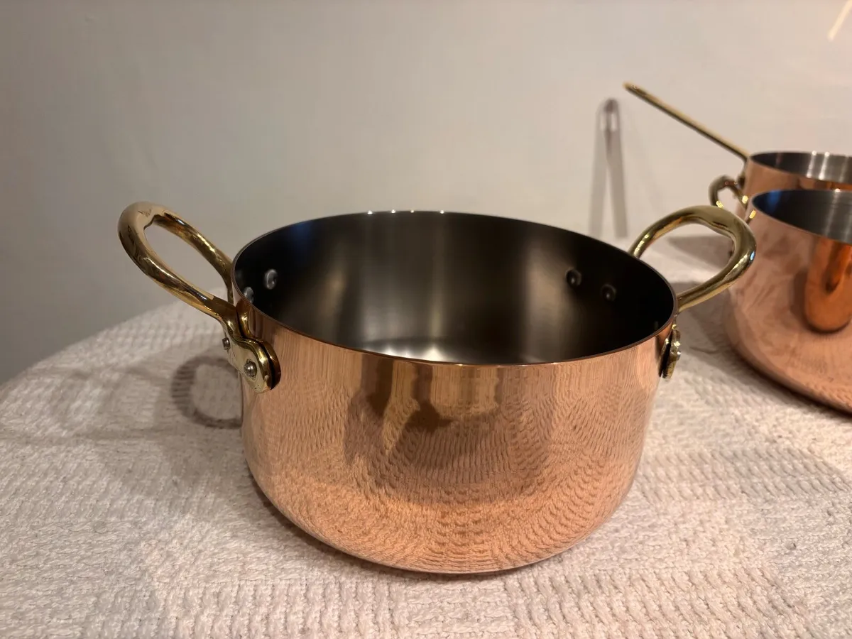 Premium Copper Cookware Set - Brand New Lot C - Image 2