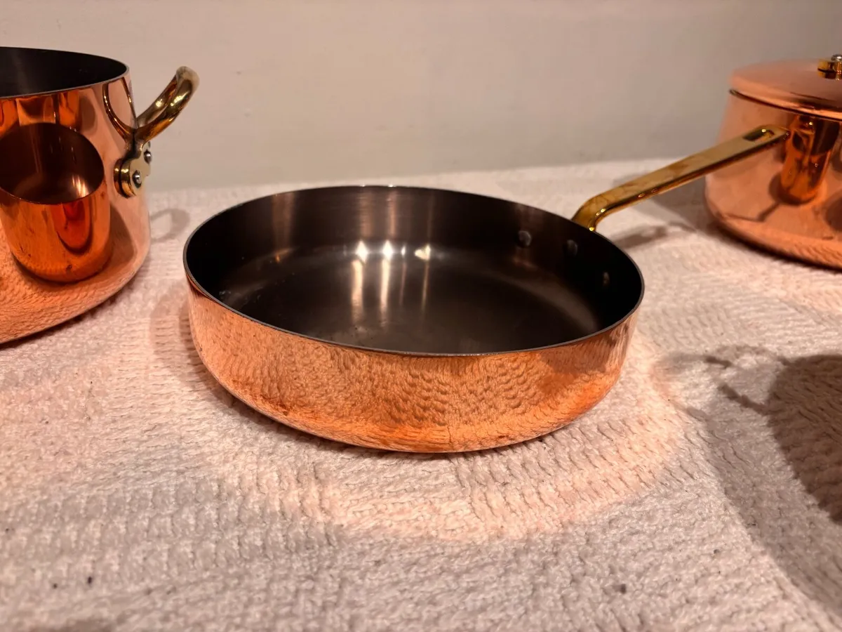 Premium Copper Cookware Set - Brand New Lot D - Image 3