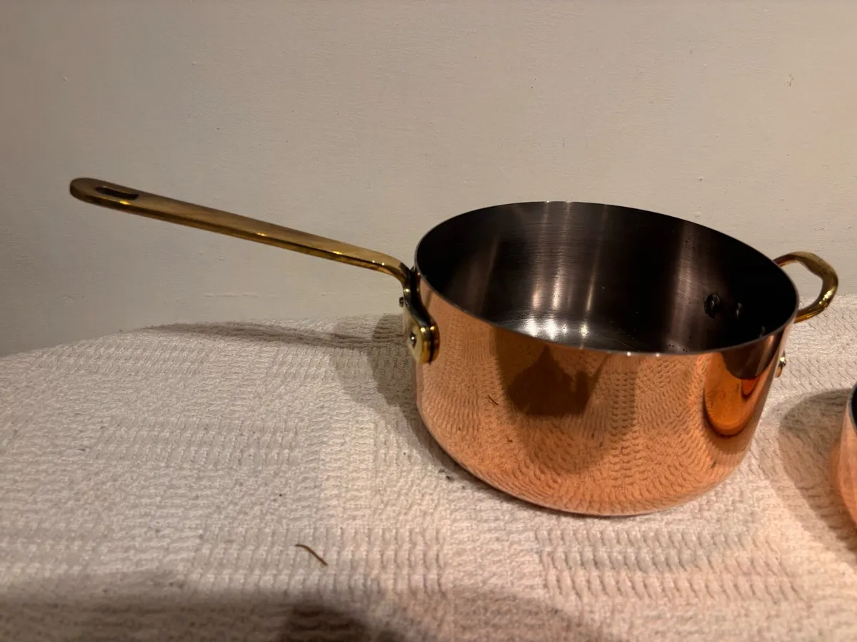 Premium Copper Cookware Set - Brand New Lot D - Image 2
