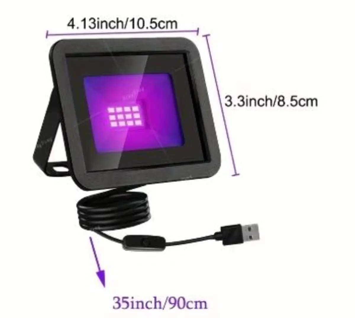 10W LED UV Spotlight  / UV Floodlight - Image 4