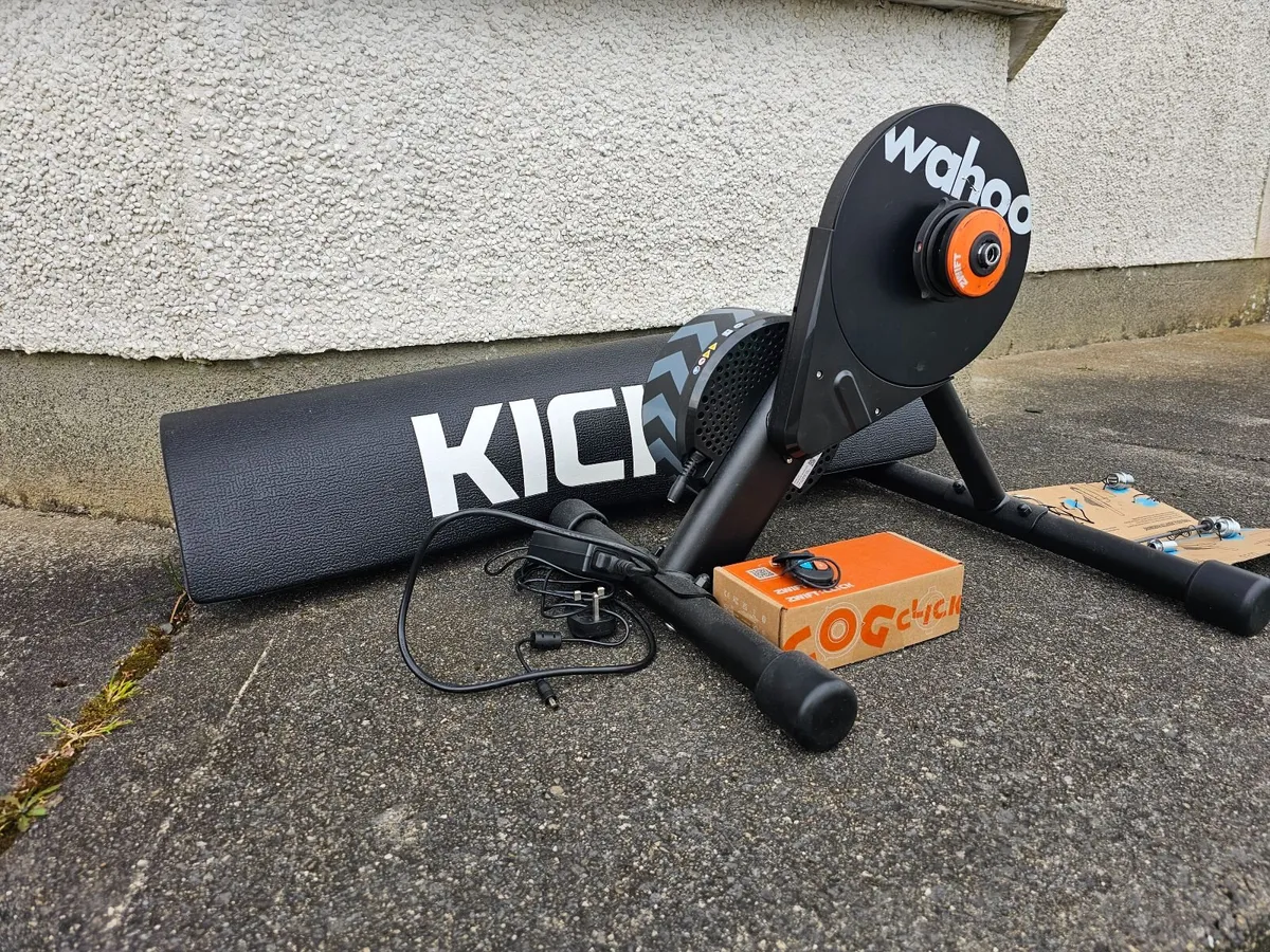 Wahoo Kicker Core + Zwift Cog + Mat - Image 1
