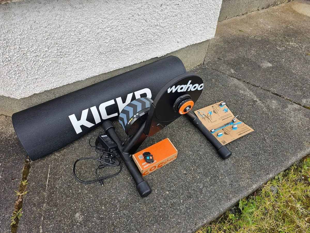 Wahoo Kicker Core + Zwift Cog + Mat - Image 3