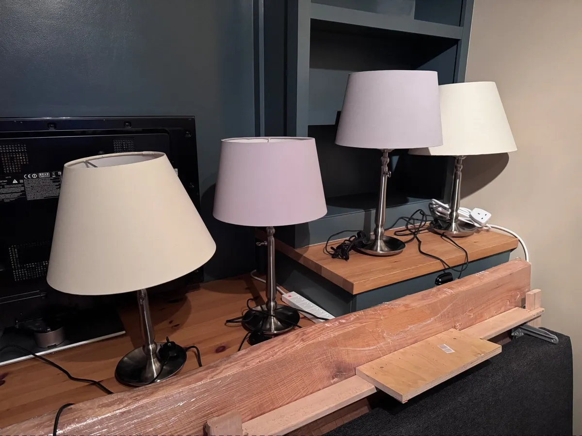 6 IKEA Table Lamps – Dimmable - Image 1