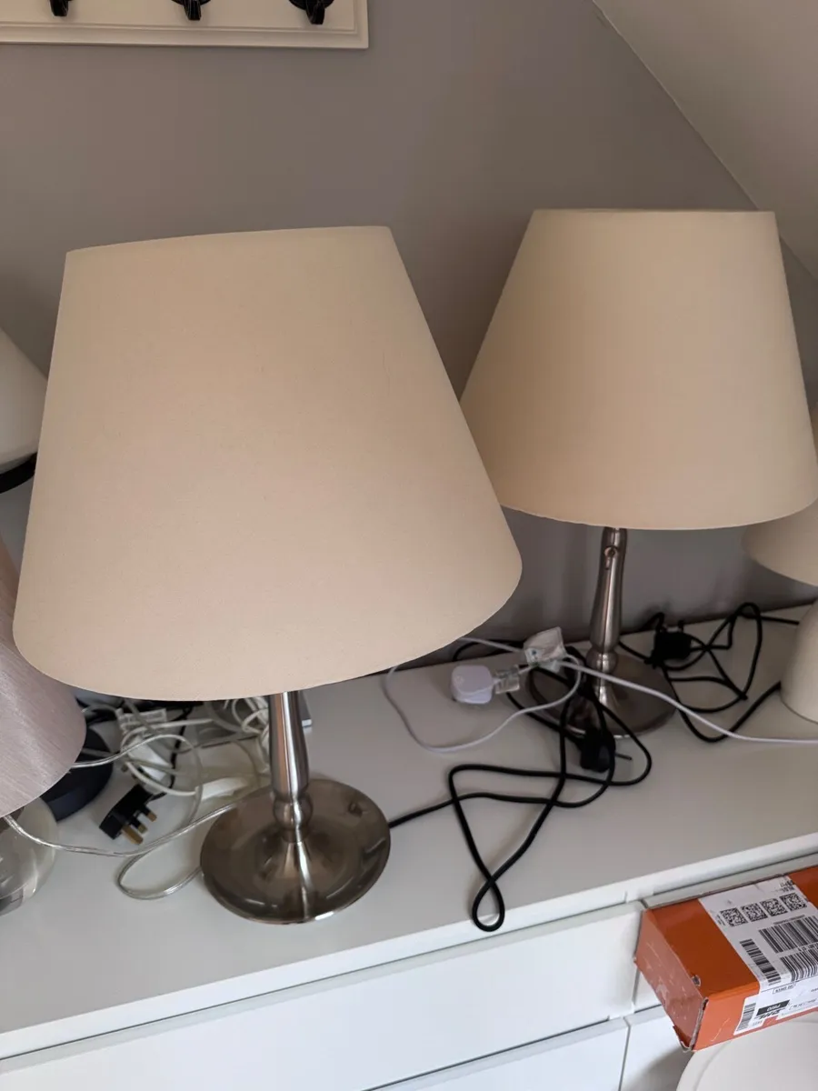 6 IKEA Table Lamps – Dimmable - Image 2