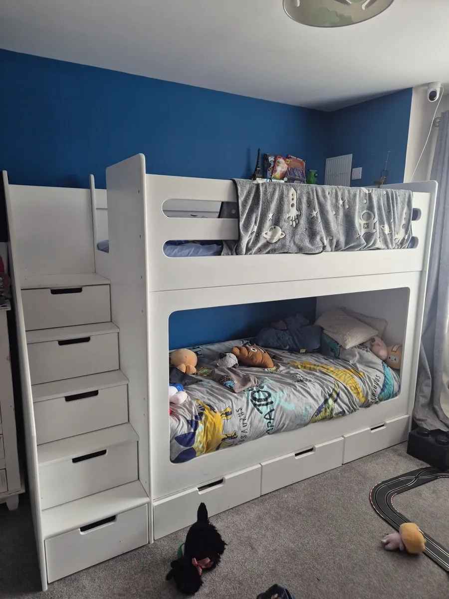 Premium Storage Bunk Bed (Single/Single) – Moving