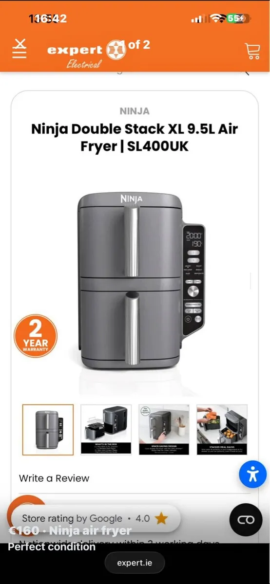 Ninja air fryer - Image 1