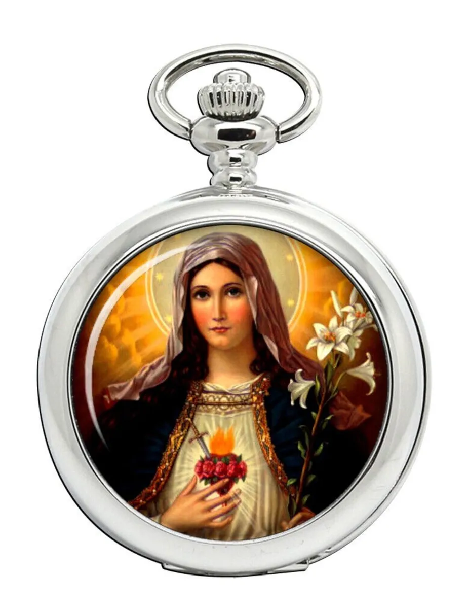 Pocket Watch and Albert Chain. Free Post - Image 1