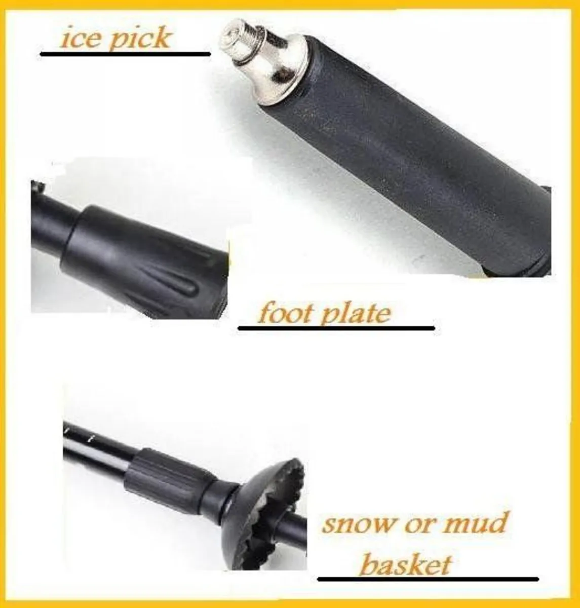 Redwood,Trekking, Walking Pole, x 1. - Image 2