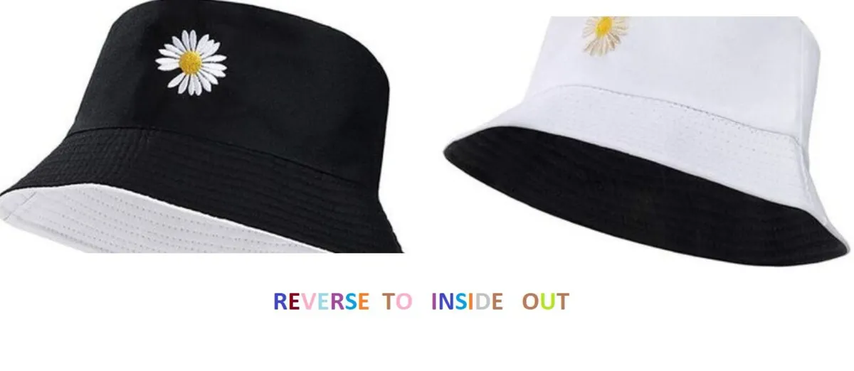 Ladies Reversible Bucket Hat, Free Post - Image 2