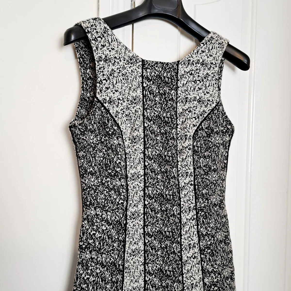 H&M Black White Sleeveless Mini Dress 8UK/36EU - Image 2