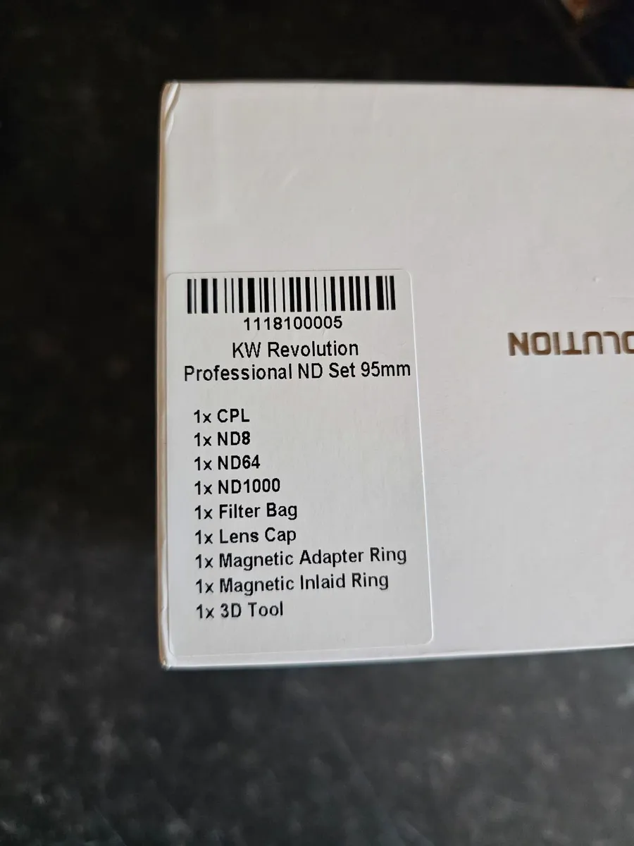 Kase 95mm Magnetic Filter Set - Image 3