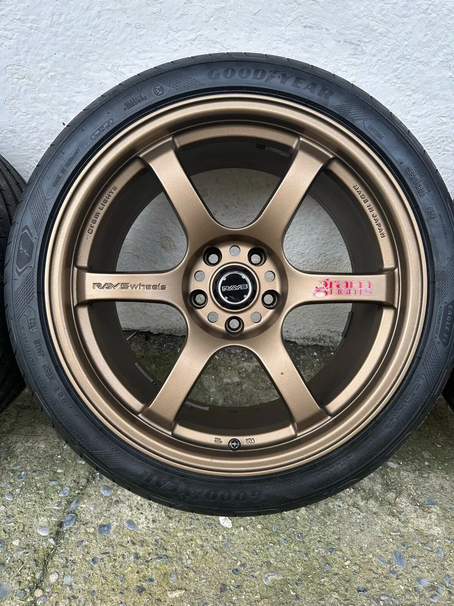18”Rays Gramlights 57DR Alloys 5X114 - Image 4