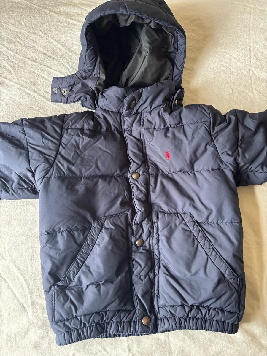 Ralph Lauren boys puffer coat age 4 - Image 1