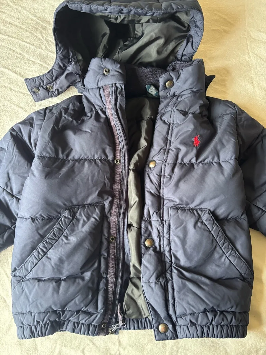 Ralph Lauren boys puffer coat age 4 - Image 2