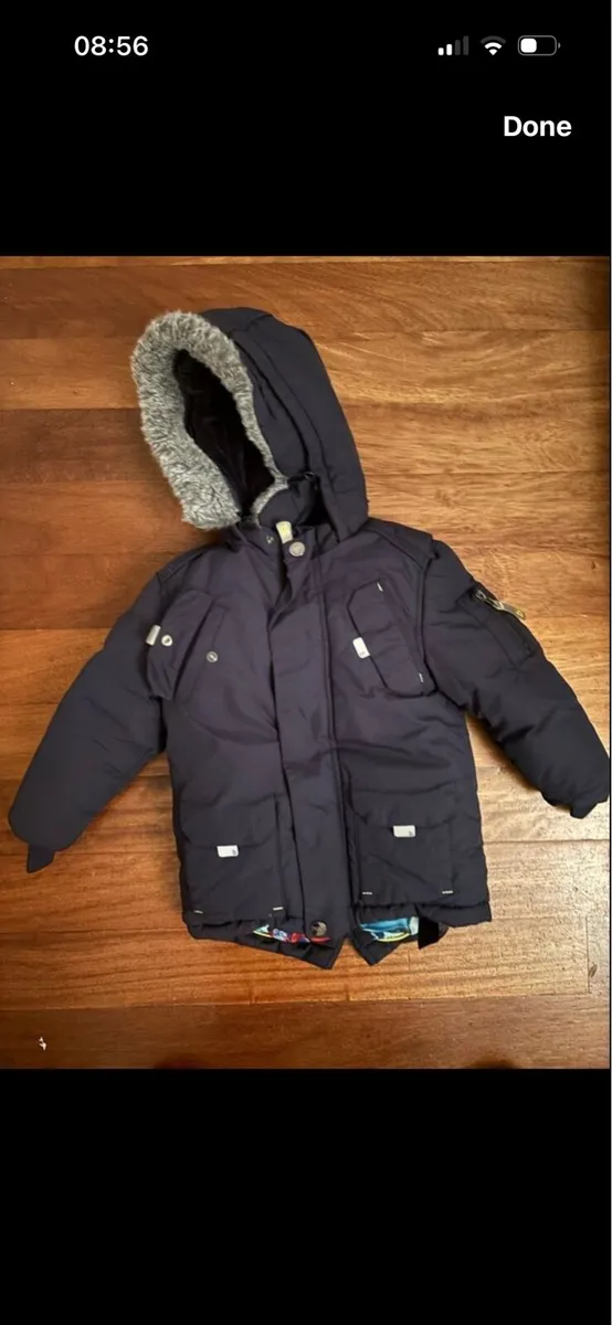 Ted baker warm parka coat age 18-24m - Image 1