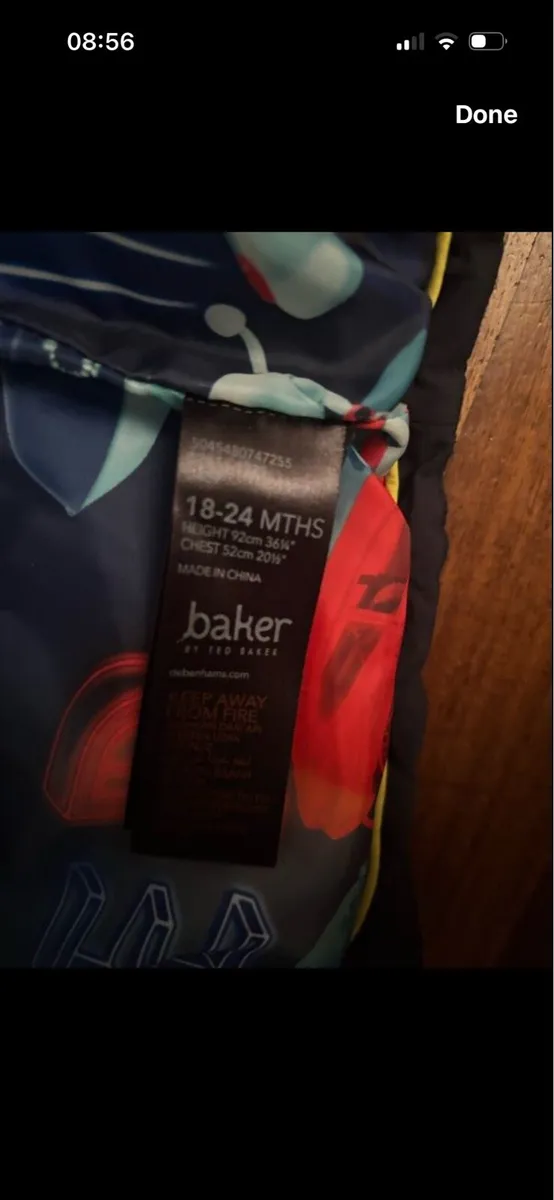 Ted baker warm parka coat age 18-24m - Image 4