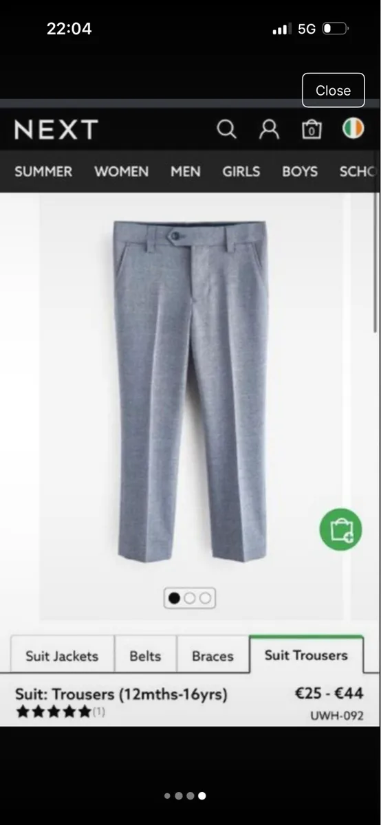 Next boys 2 piece suit - Image 4