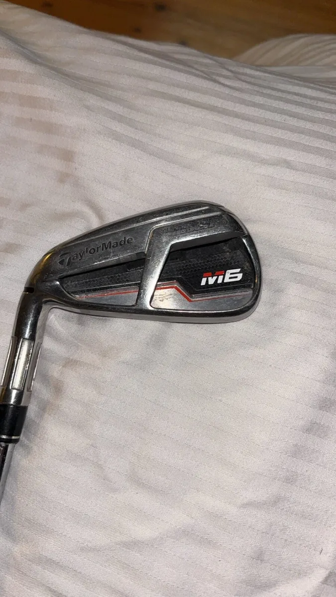 5-PW TaylorMade m6 irons left handed. - Image 2