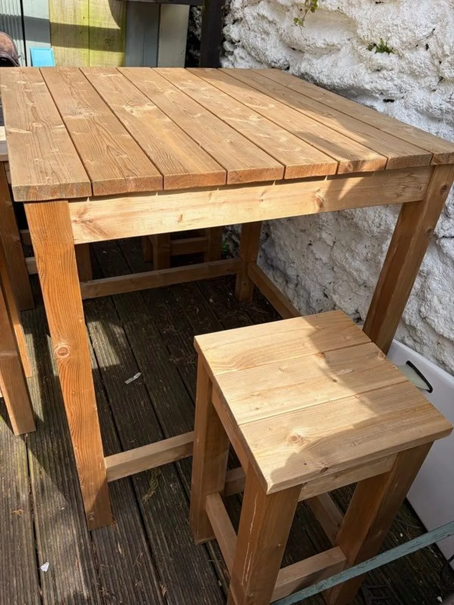 High Garden furniture set. - Image 2