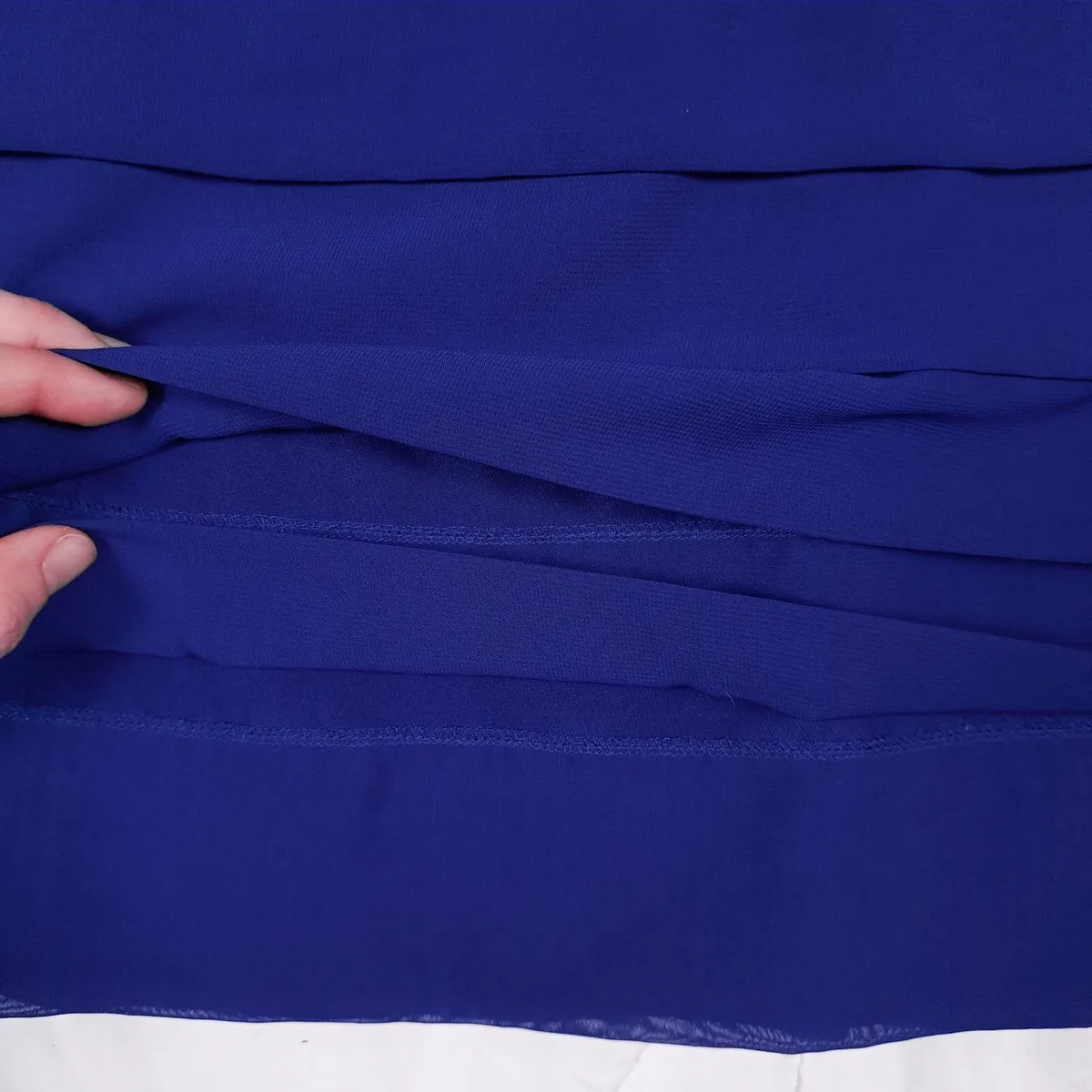 Jaeger Blue Sleeveless Bandage Mini Dress 10UK - Image 4